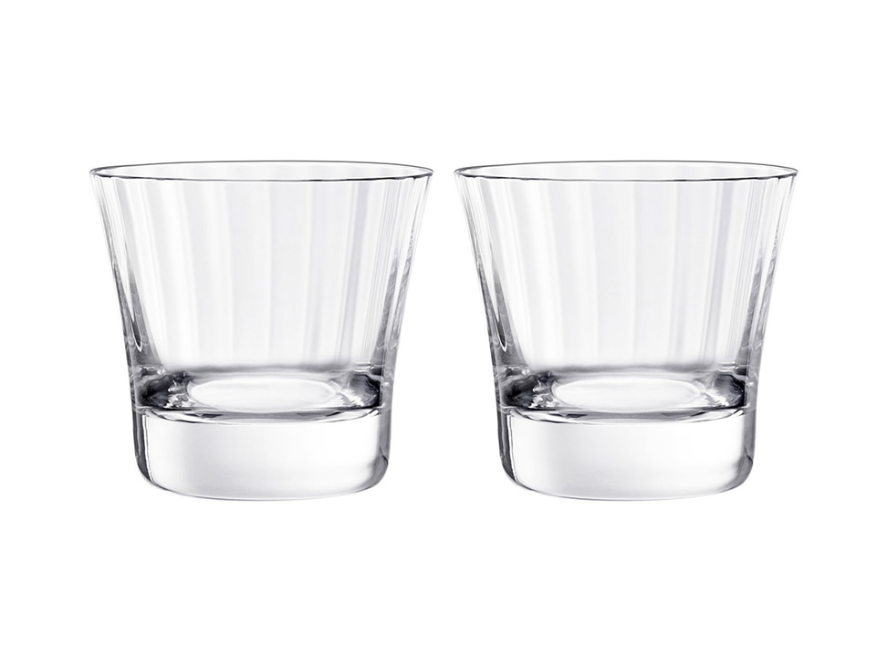 Set de Vasos Bajos Mille Nuits Transparente
